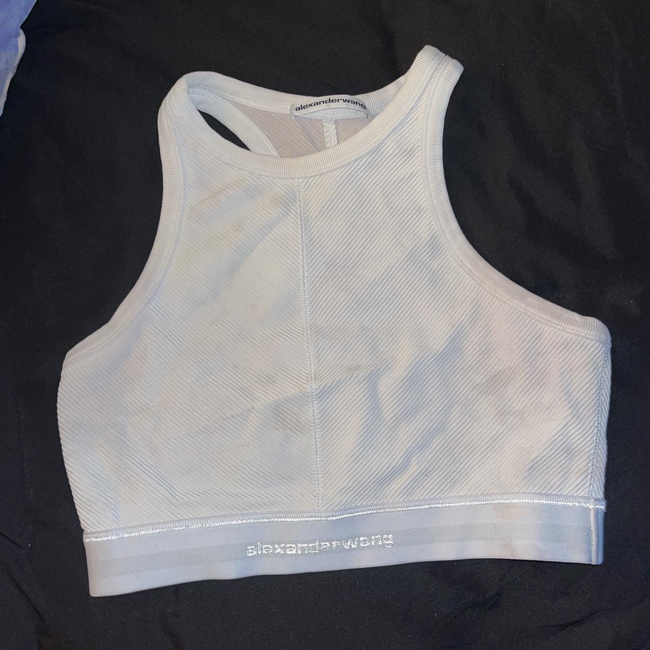 new all in motion activewear crop sleeveless top - Depop