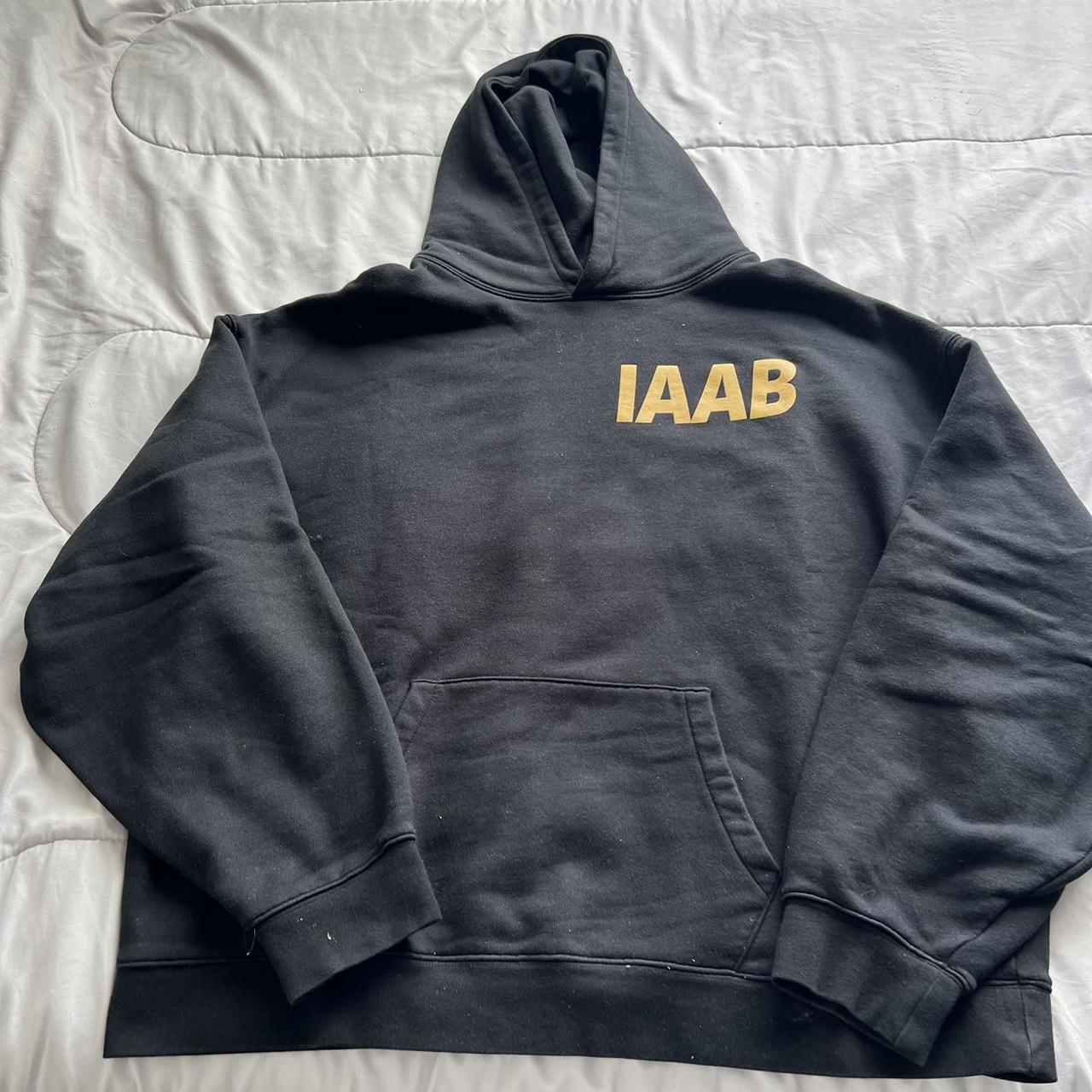 Large IAAB Tour Drake Merch Hoodie Blacm - Depop