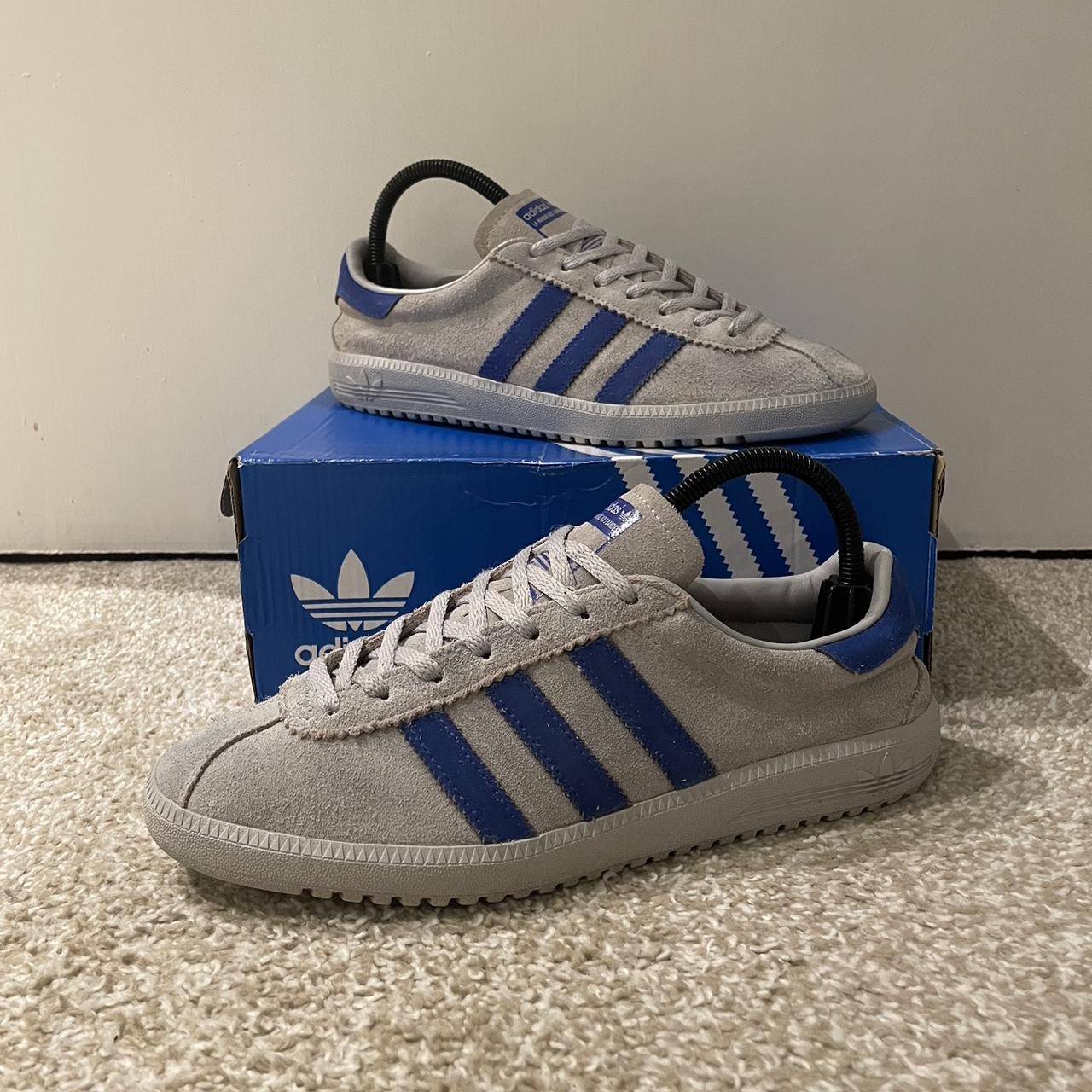 Adidas bermuda grey blue hotsell