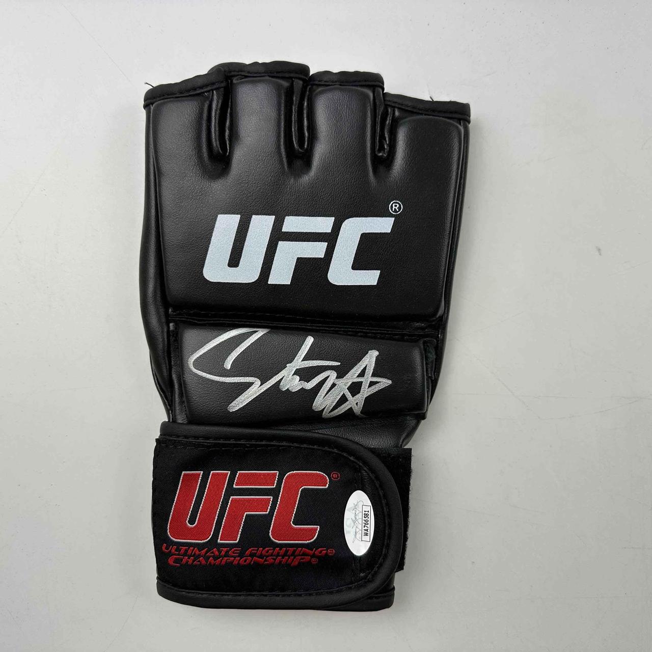 Autographed/Signed Israel Izzy Adesanya Black UFC... - Depop