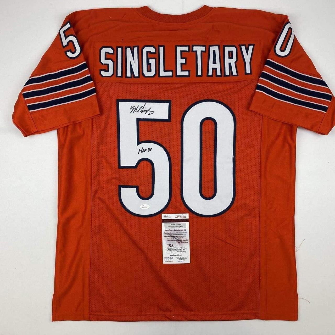 Autographed/Signed Mike Singletary HOF 98 Depop
