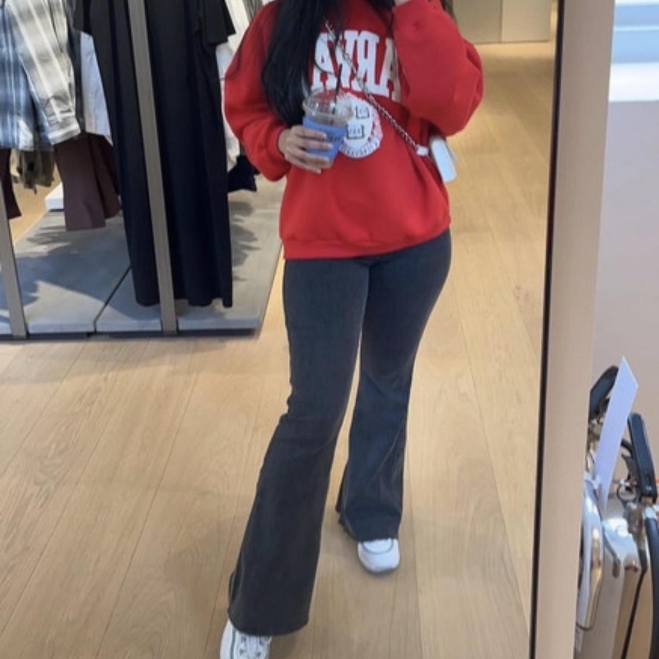 Hollister flare jeans Size W27 L31 Depop