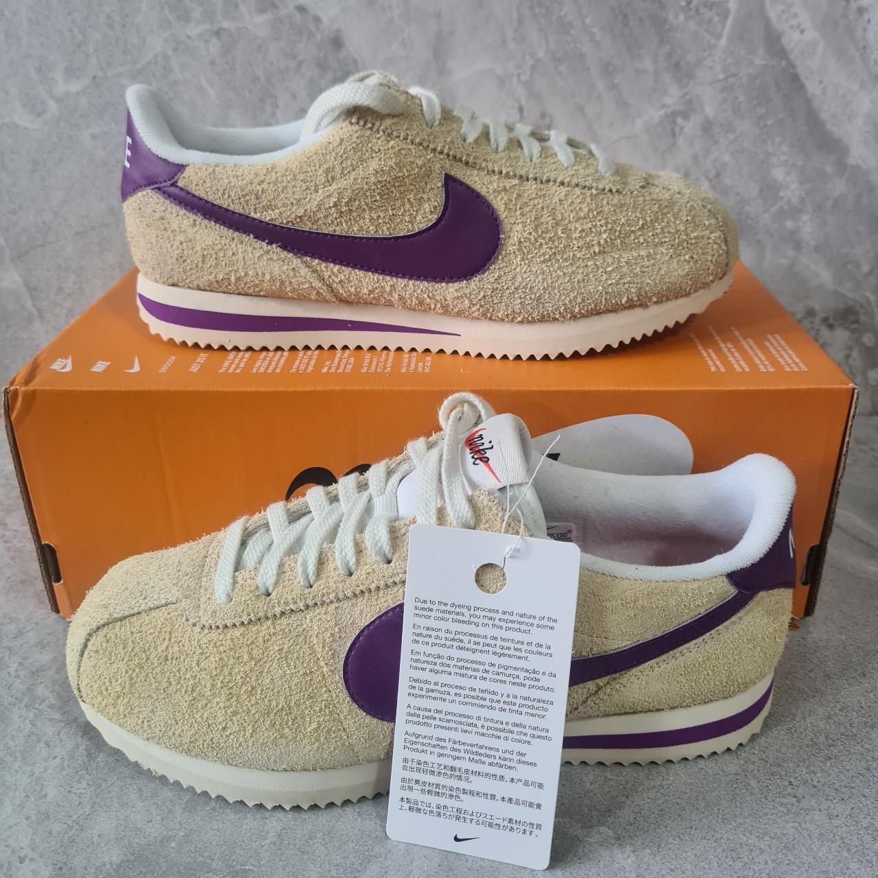 Suede nike cortez womens on sale