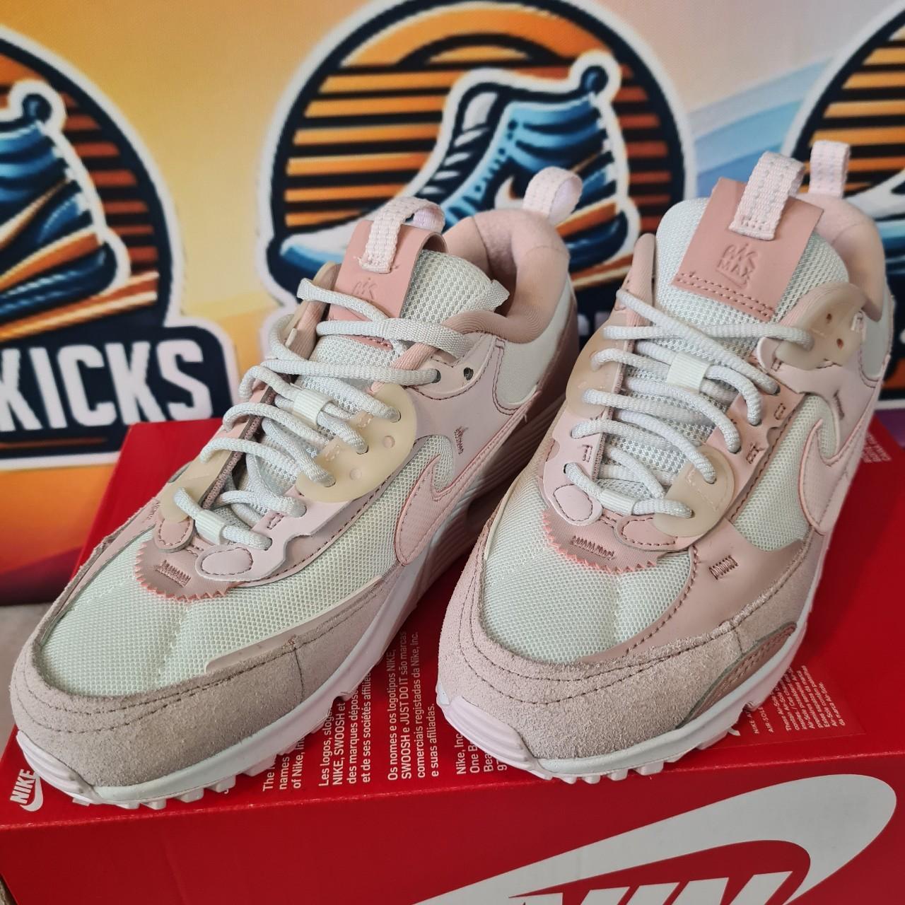 Nike air max 90 futura womens girls trainers size | Depop