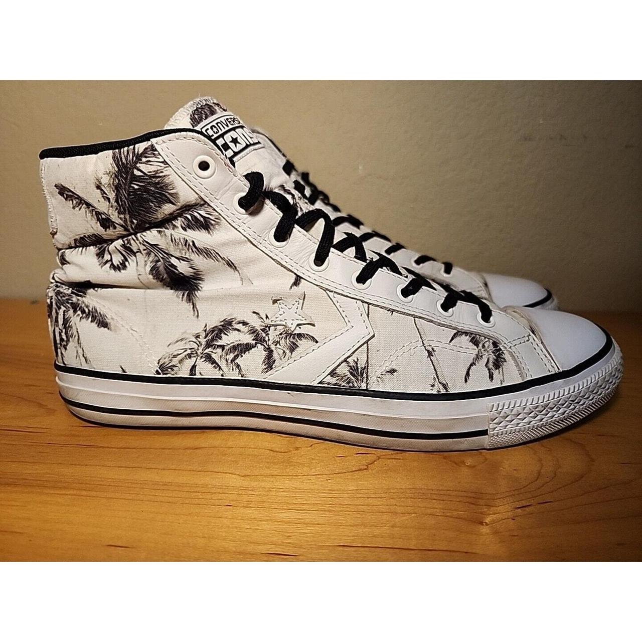 Converse One Star Hi Top Canvas Palm Trees Sneakers. Depop