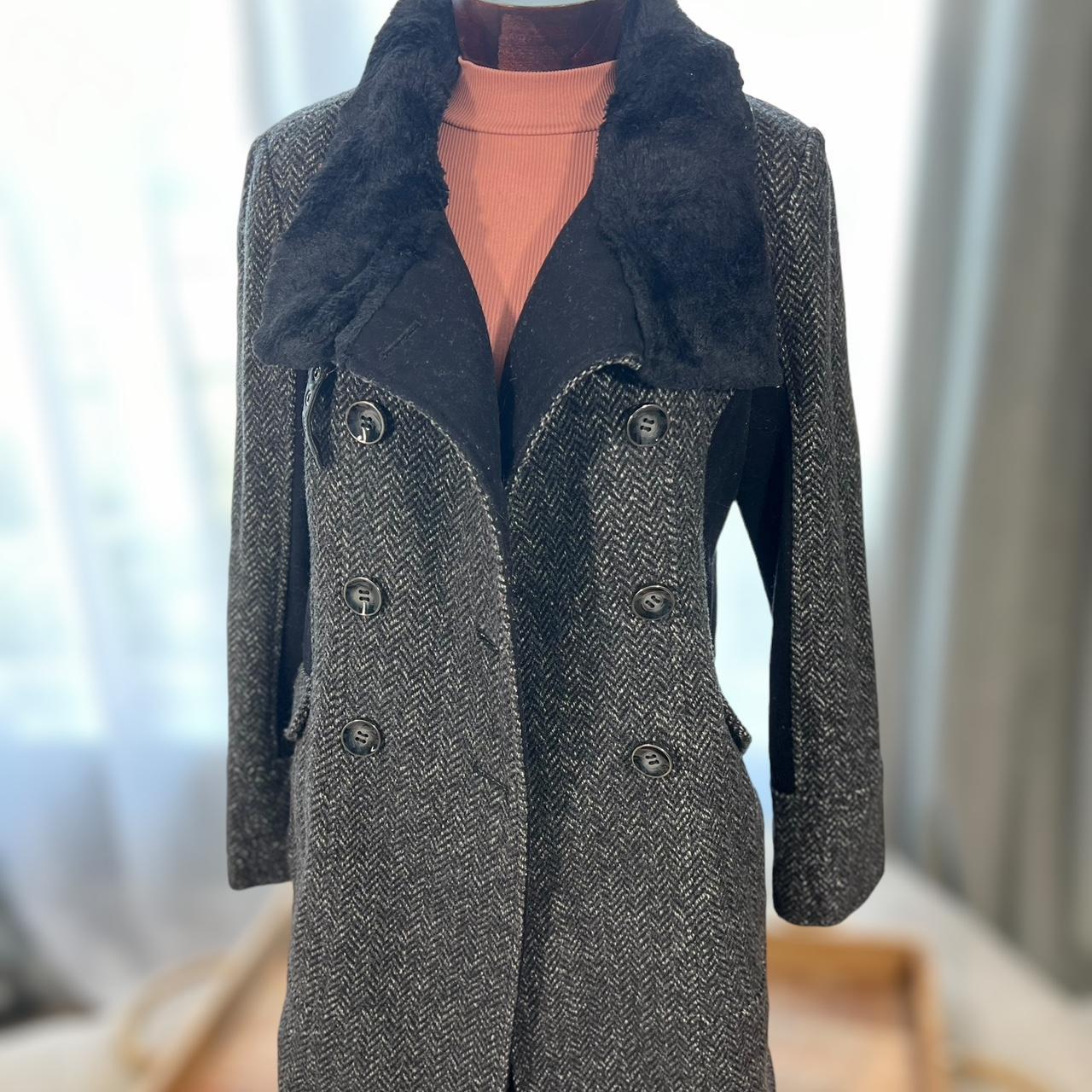 Jessica simpson grey coat hotsell