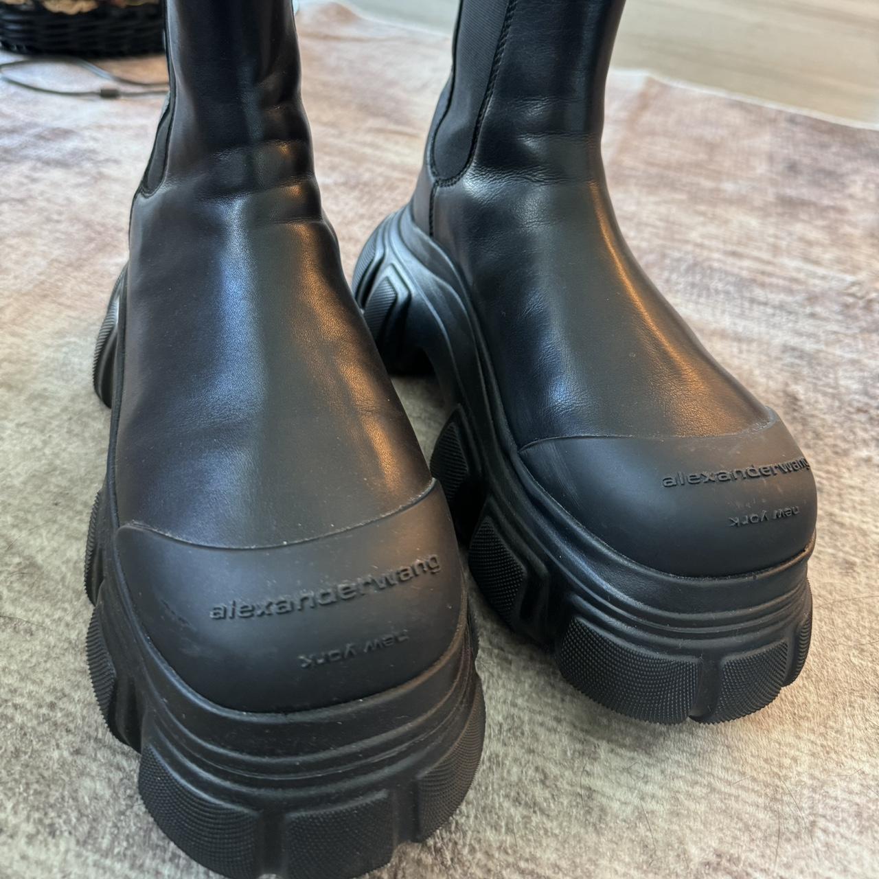 Alexander Wang Black Storm Combat Boots Alexander Wang