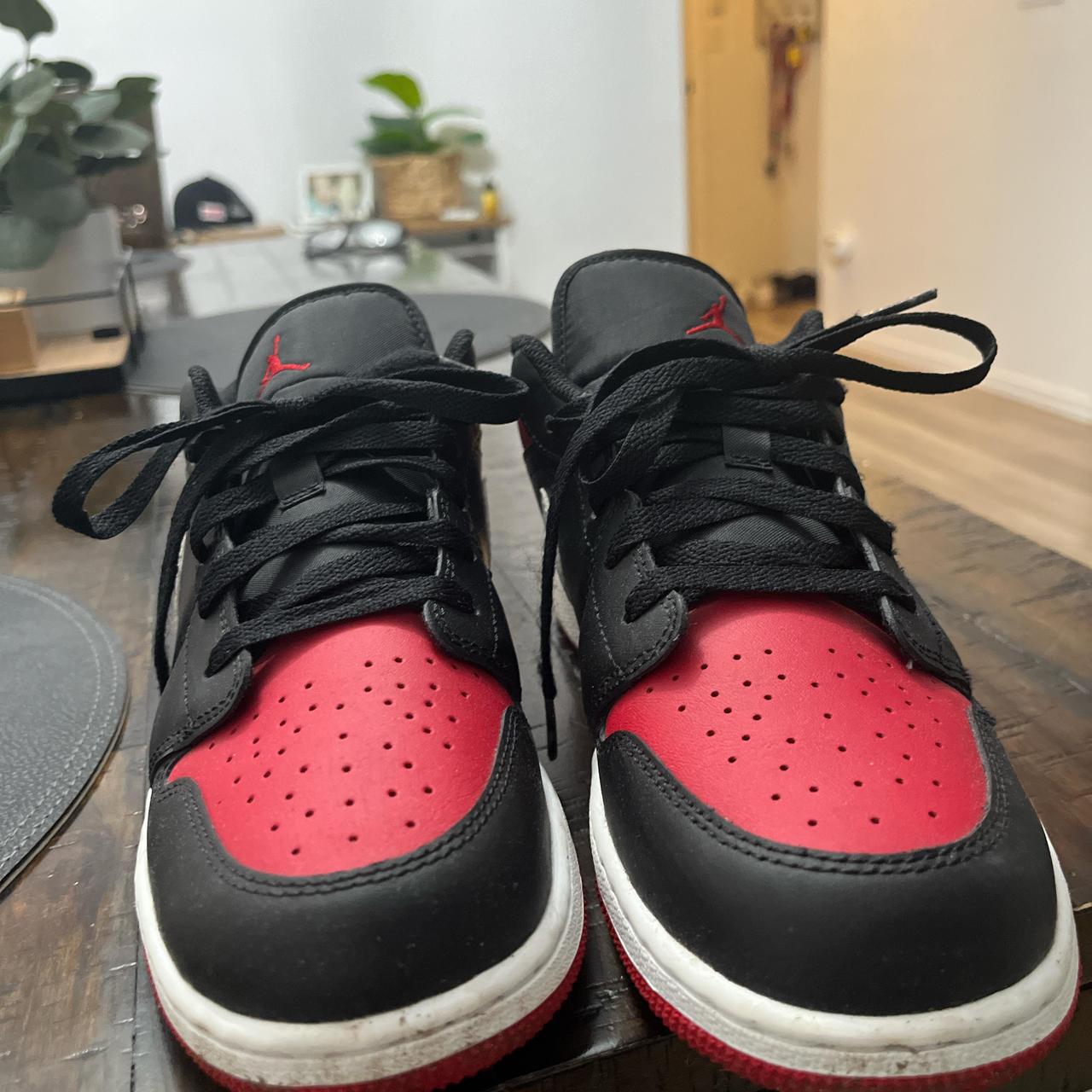 nike red and blue jordans