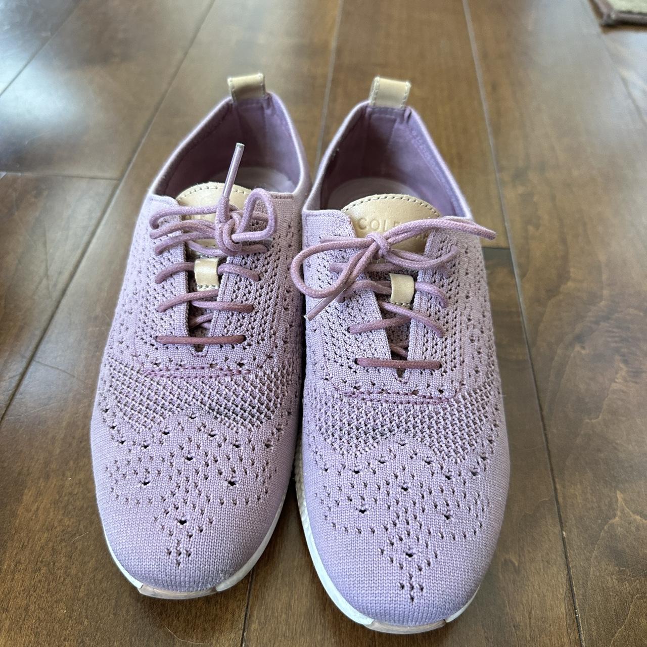 Lavender Cole Haan flyknit oxfords. Super comfy for. Depop