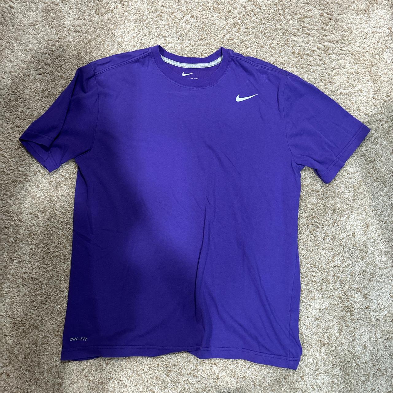 regency purple nike shirt