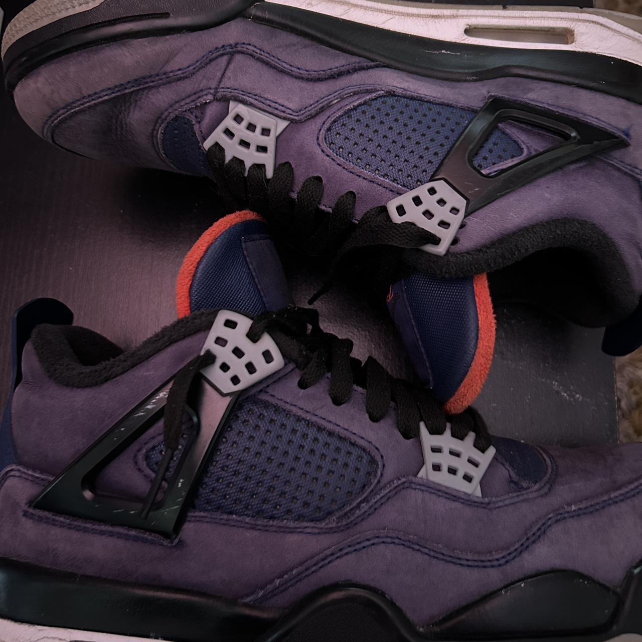 royal blue and white jordan 4