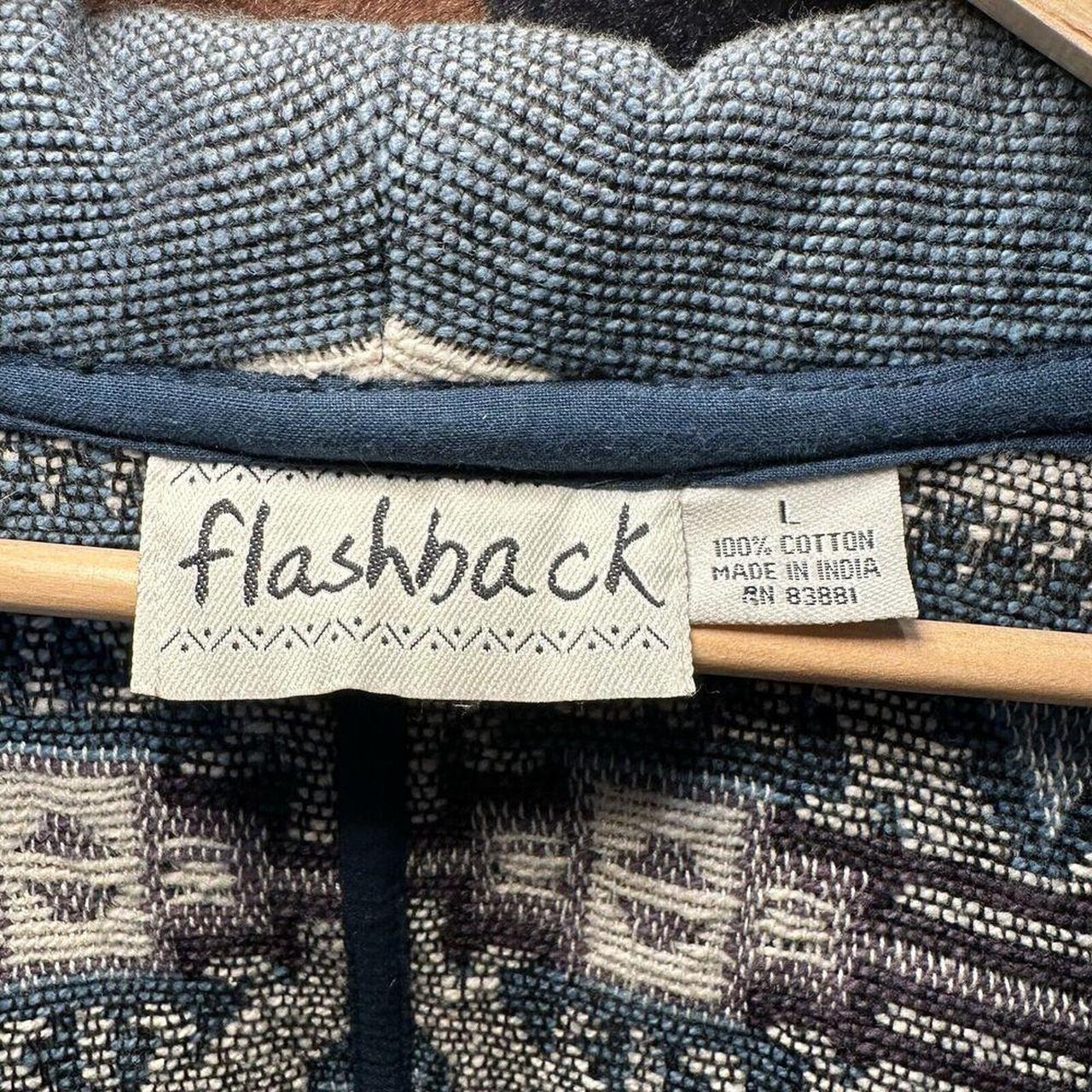 Vintage Women's Jacket - Multi/Blue - L – Flashba… - image 3