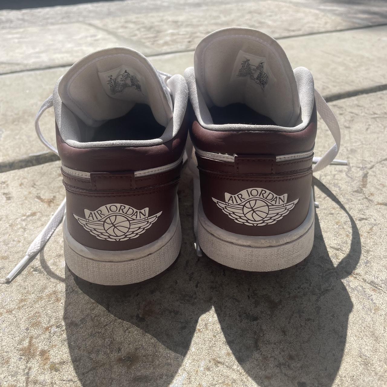 jordan brown leather