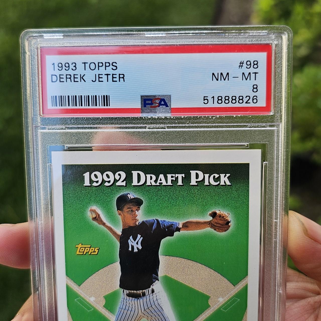 1993 topps Derek Jeter online graded