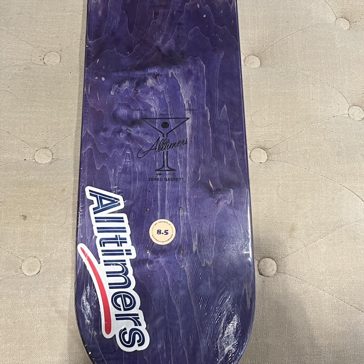 Alltimers Zered Basset Skateboard Deck 8.5 Brand New... - Depop