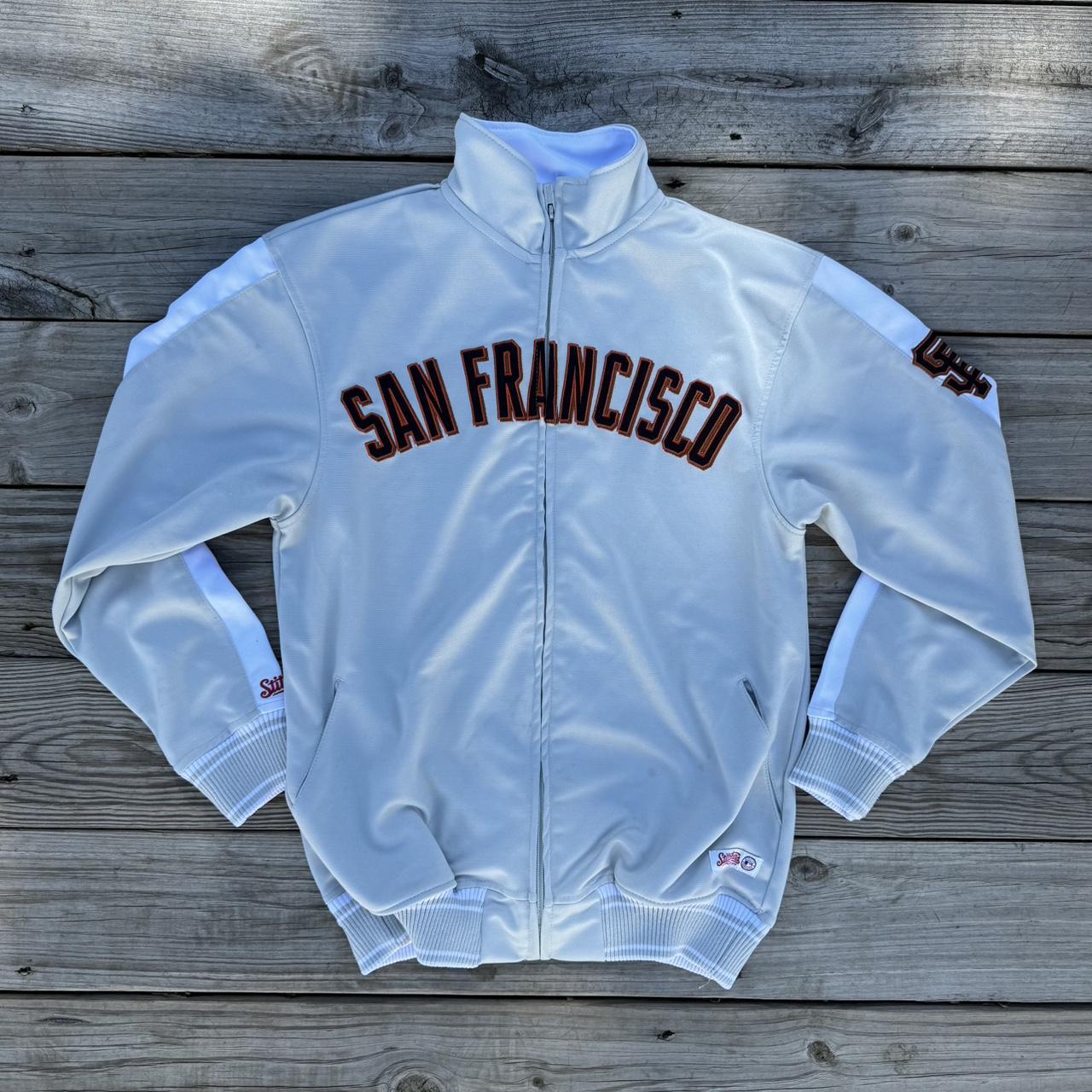 Vintage San Francisco Giants Zip up Hoodie Size S... Depop