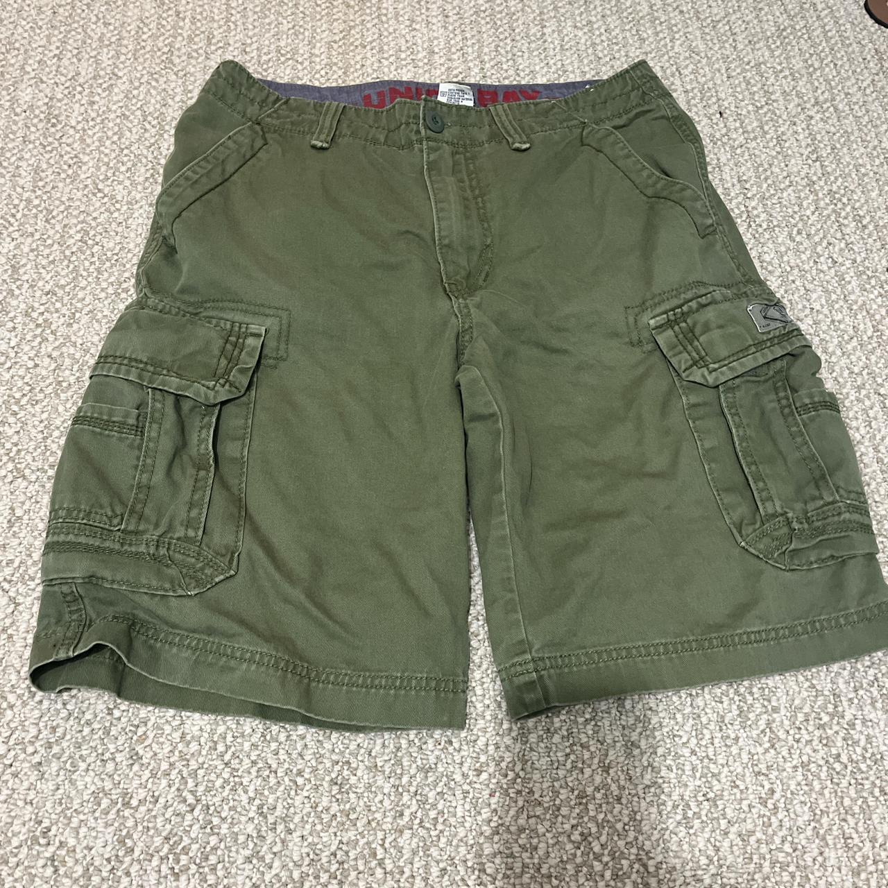 Green jorts - Depop