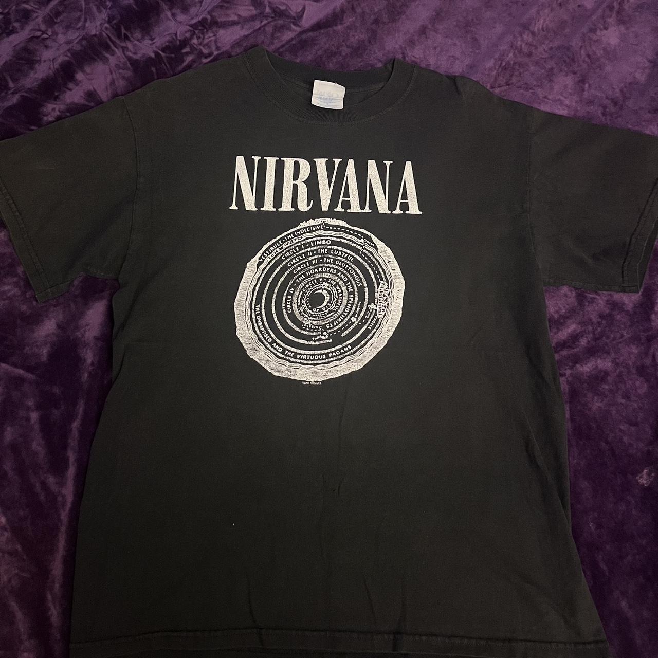 Nirvana t shirt vestibule hotsell