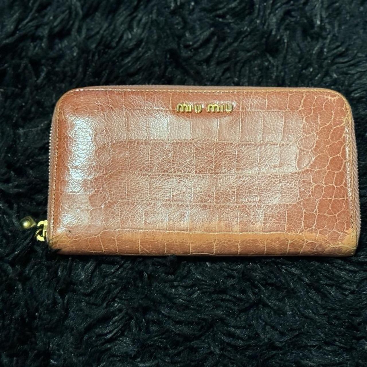 Miu Miu Women's Wallets - Brown – Miu miu wallet … - image 1