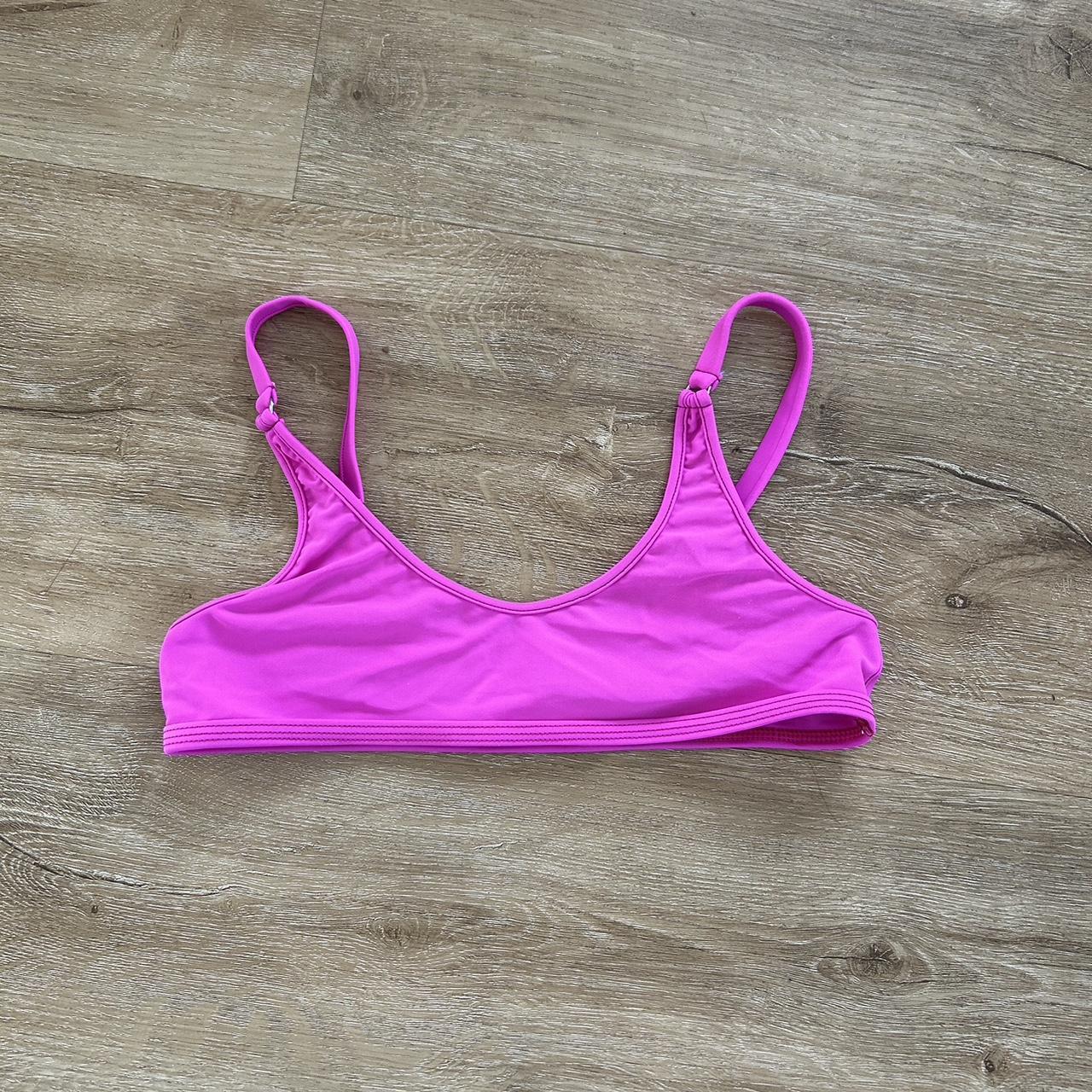 Wicked weasel Hot pink micro bikini top - Depop