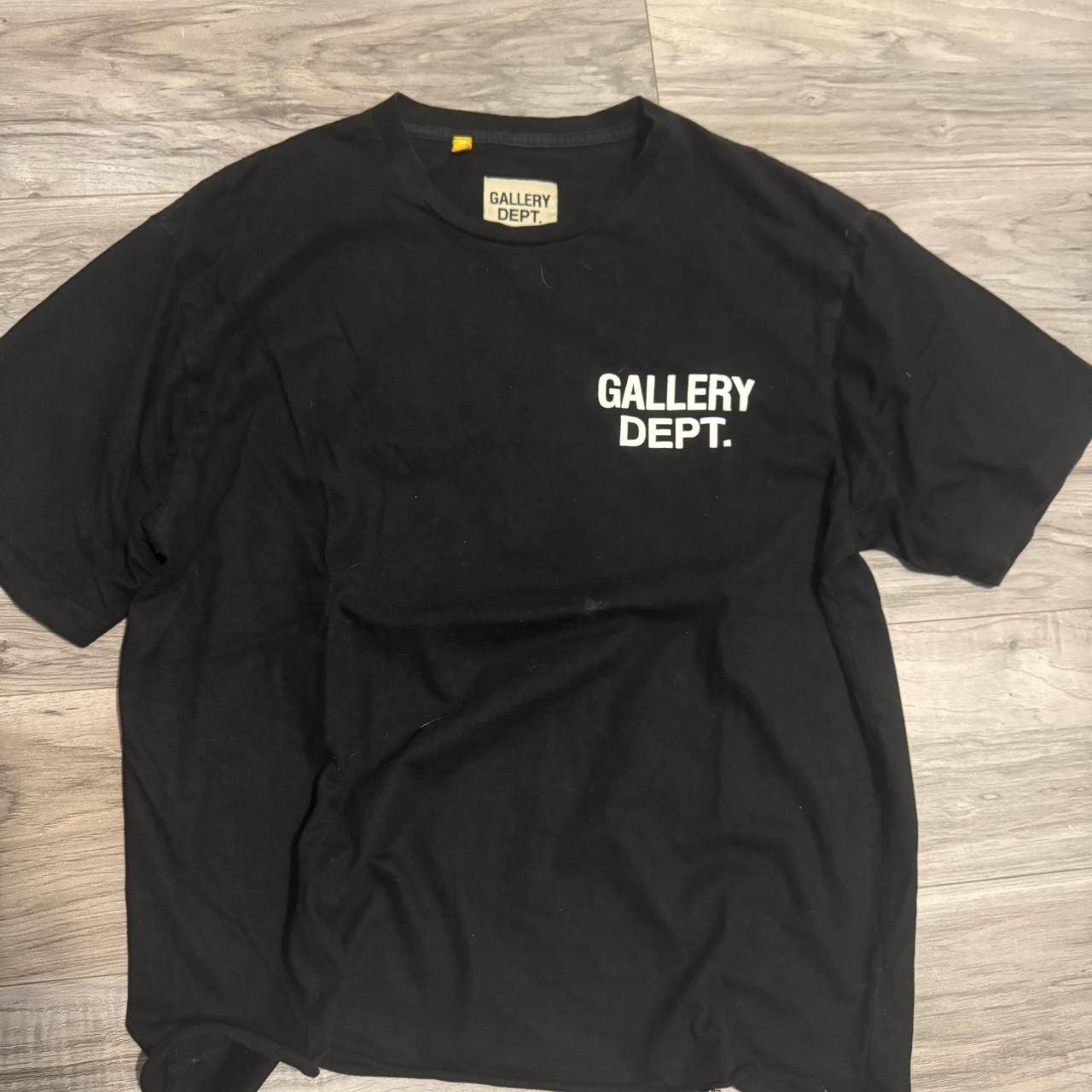 Cropped gallery dept tee size M fits a S since... Depop