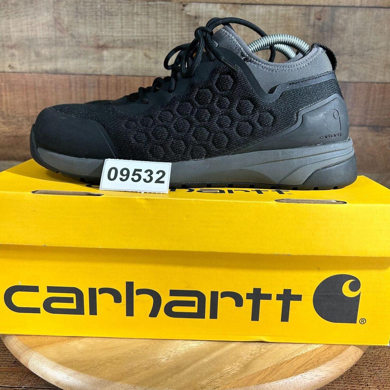 Carhartt Shoes Mens 8 M Black Safety Toe Work Tennis