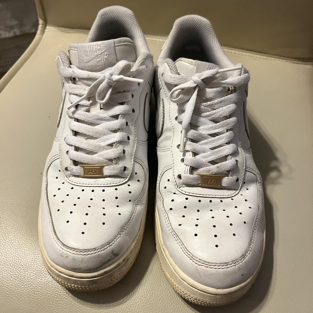 Air Force 1 Vintage Cream - Depop