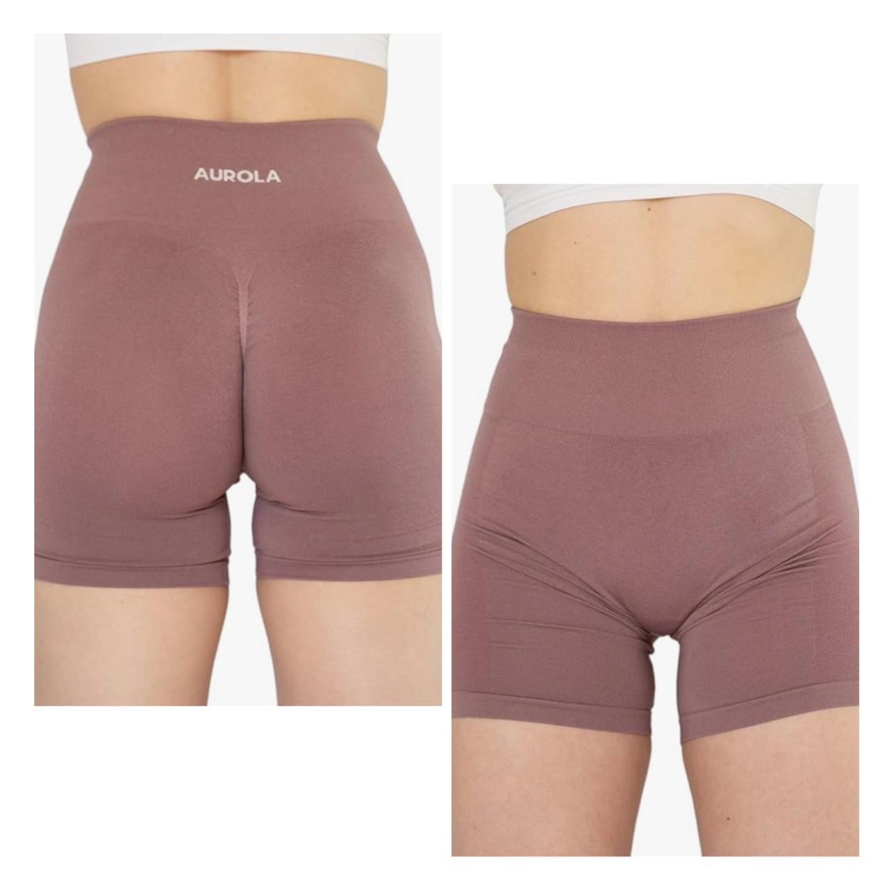 AUROLA intensify workout shorts in OLD ROSE 🥀  - Depop