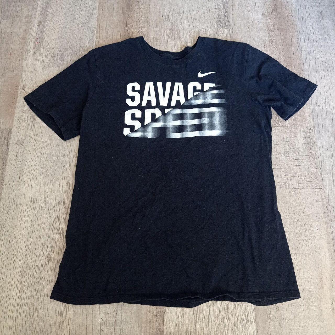 Savage Speed Nike Mens Activewear Short Sleeve T. Depop