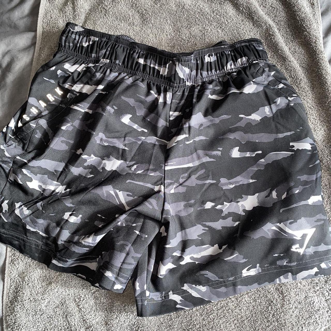 Gymshark Sport 5 2 In 1 Shorts - Onyx Grey/Black