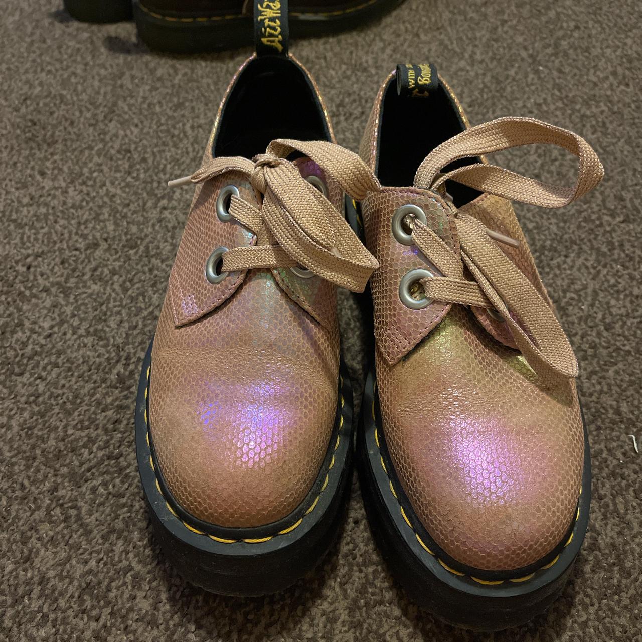 Dr martens holly iridescent best sale