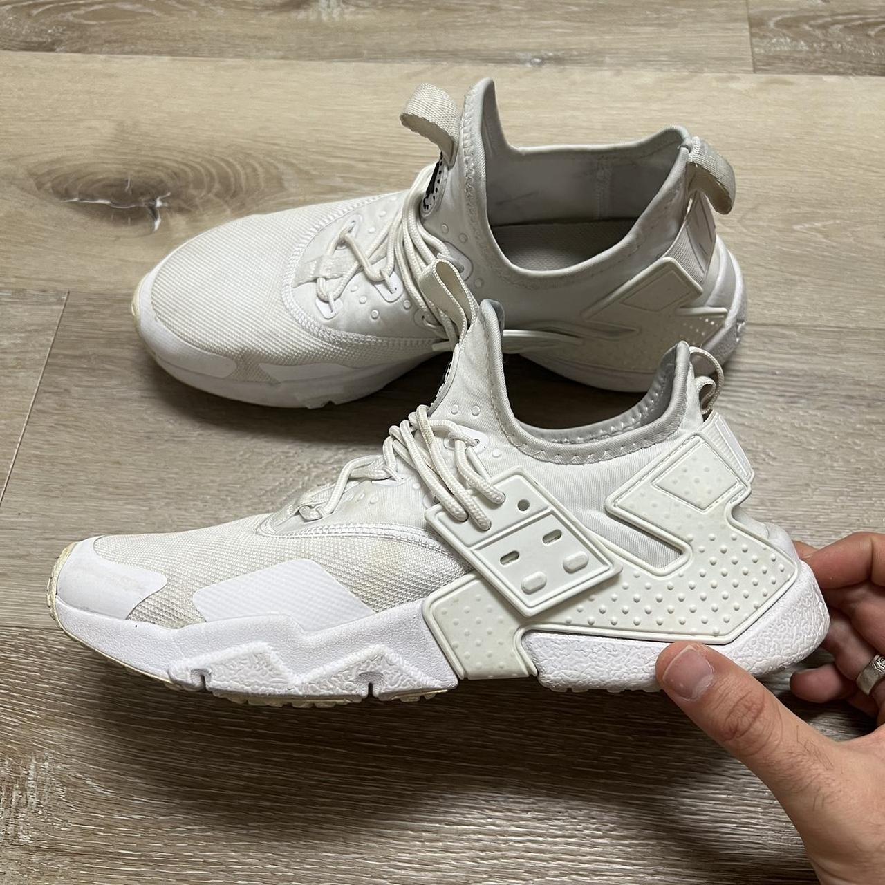 Nike Mens Air Huarache Drift AH7334 100 Triple White. Depop