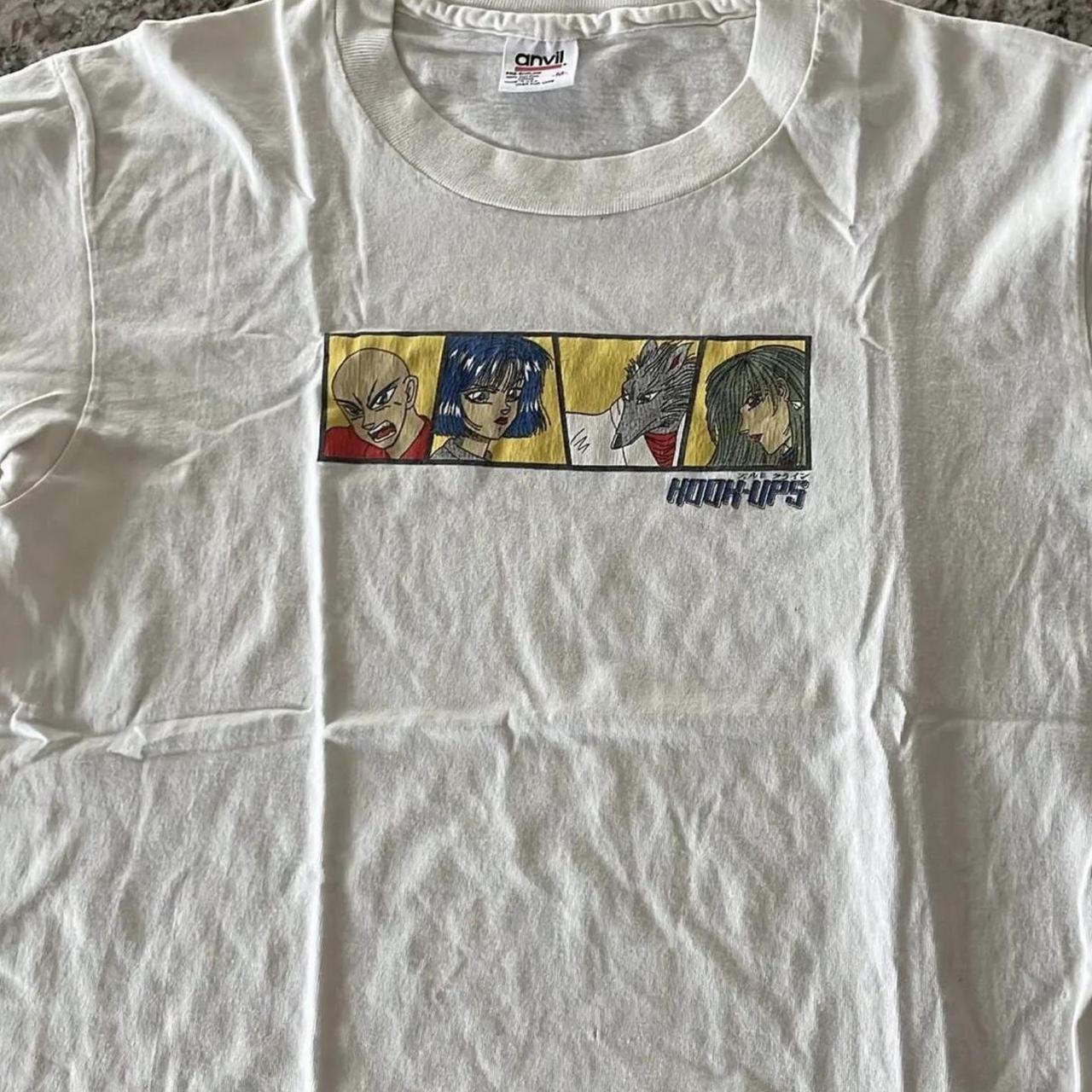 Vintage hookups tee made in USA 1994 No holes - Depop