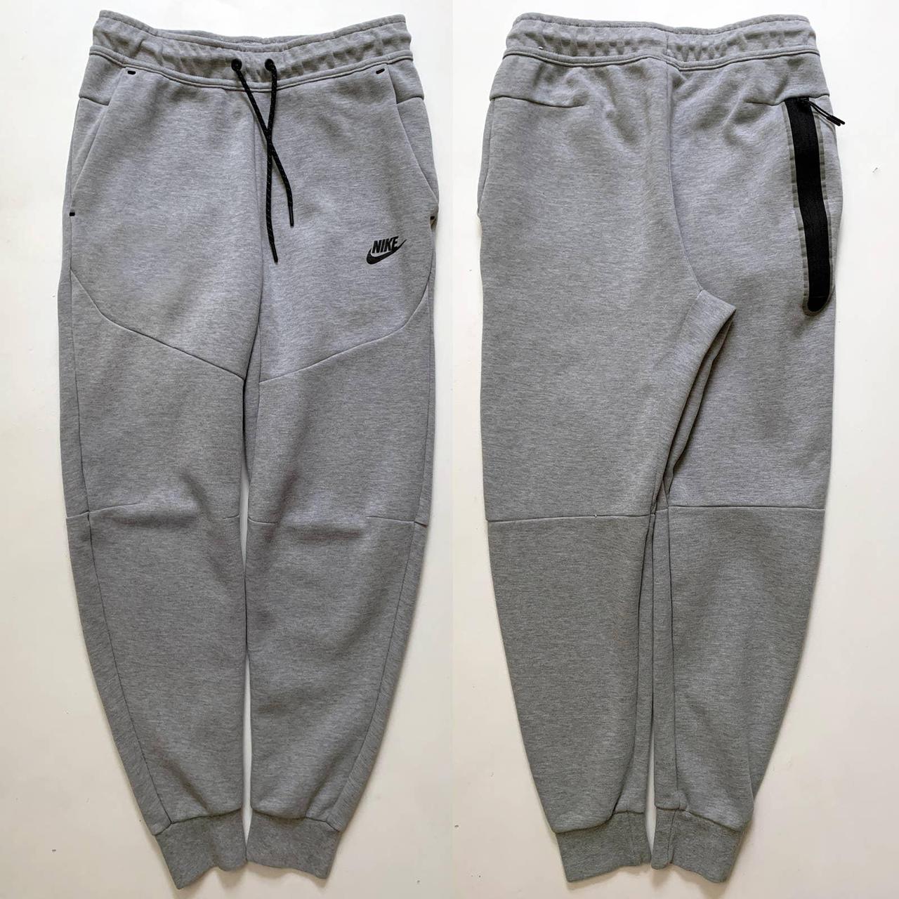 NIKE TECH FLEECE SIDE-ZIP JOGGERS 9/10 condition.... - Depop