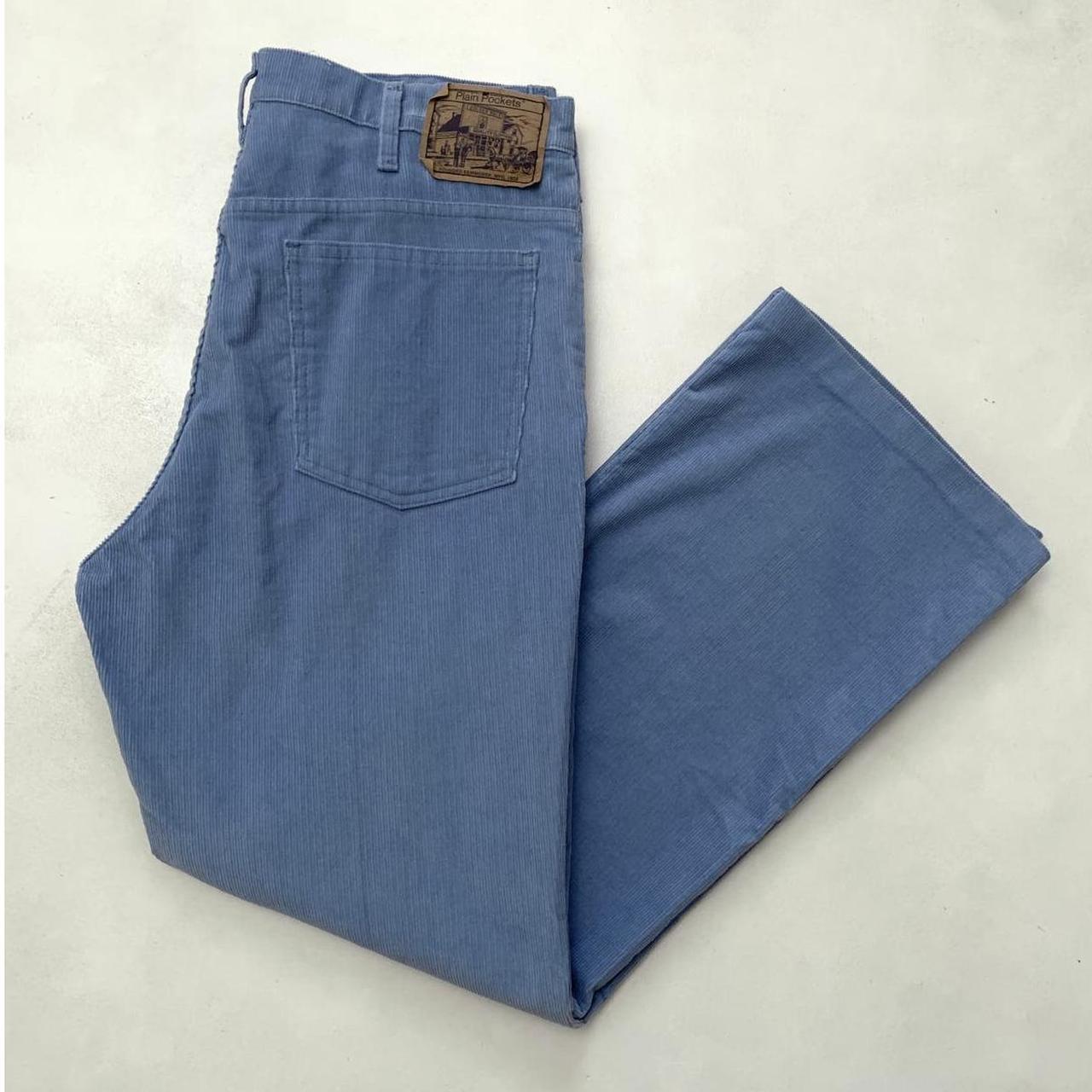 1970s Jcpenney Bootcut Corduroy Trousers 9 10 Depop