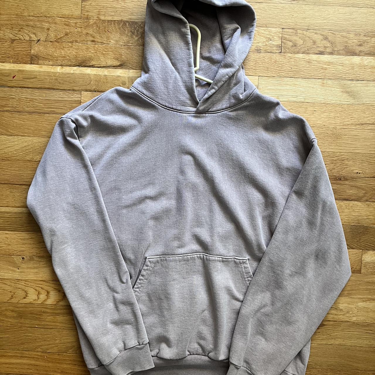 Garment dye 14oz LA Apparel hoodie. “Patchouli”... - Depop