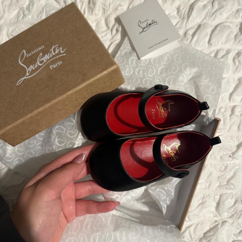 Little louboutin paris baby shoes best sale