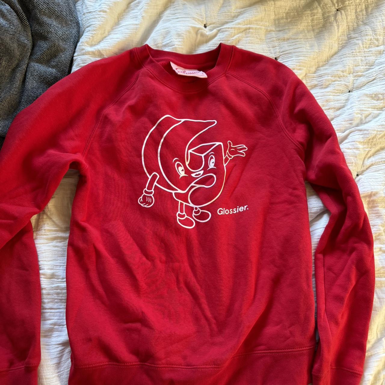 Glossier limited edition G pal sweatshirt Size