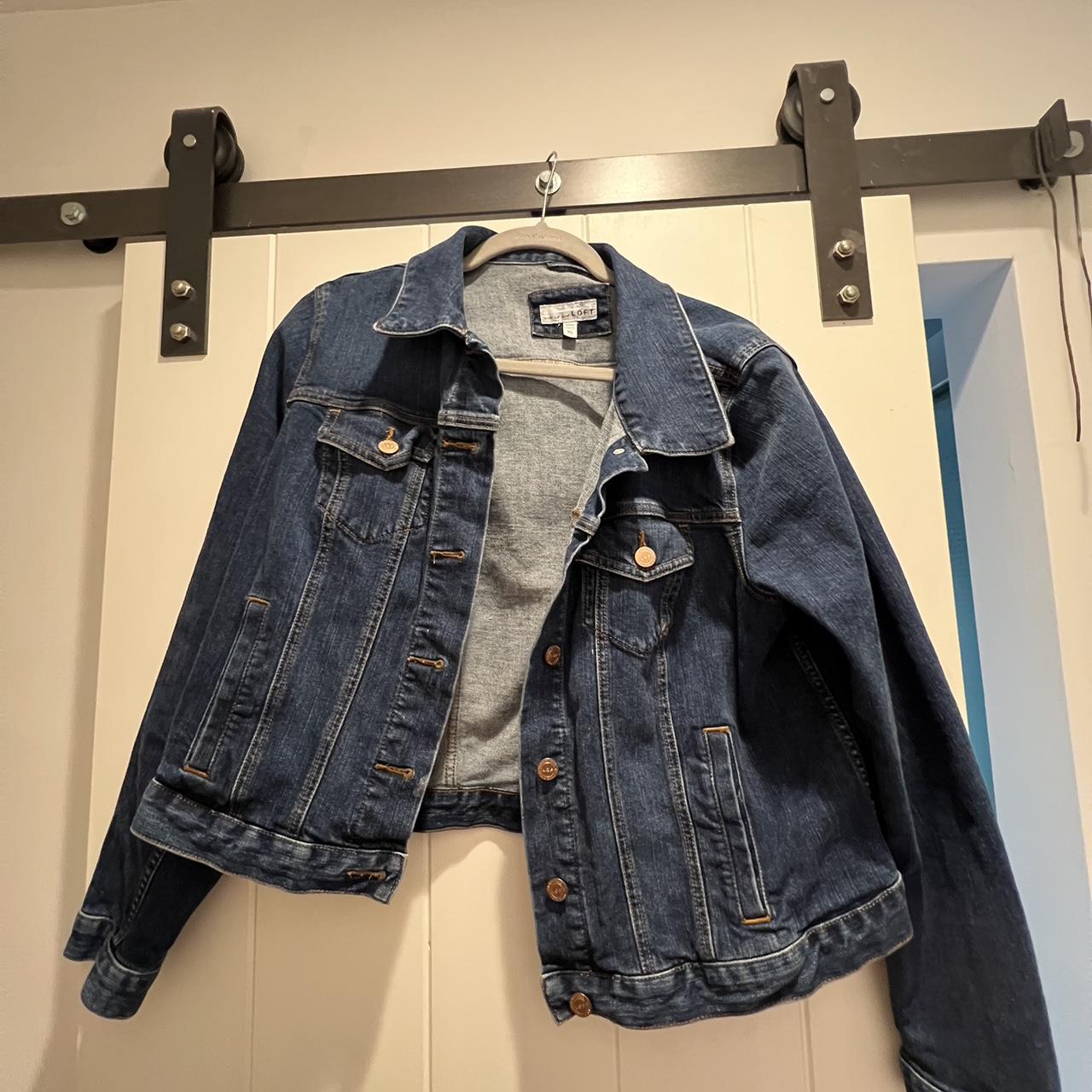 Size XL loft Jean jacket fits more like a Large Depop