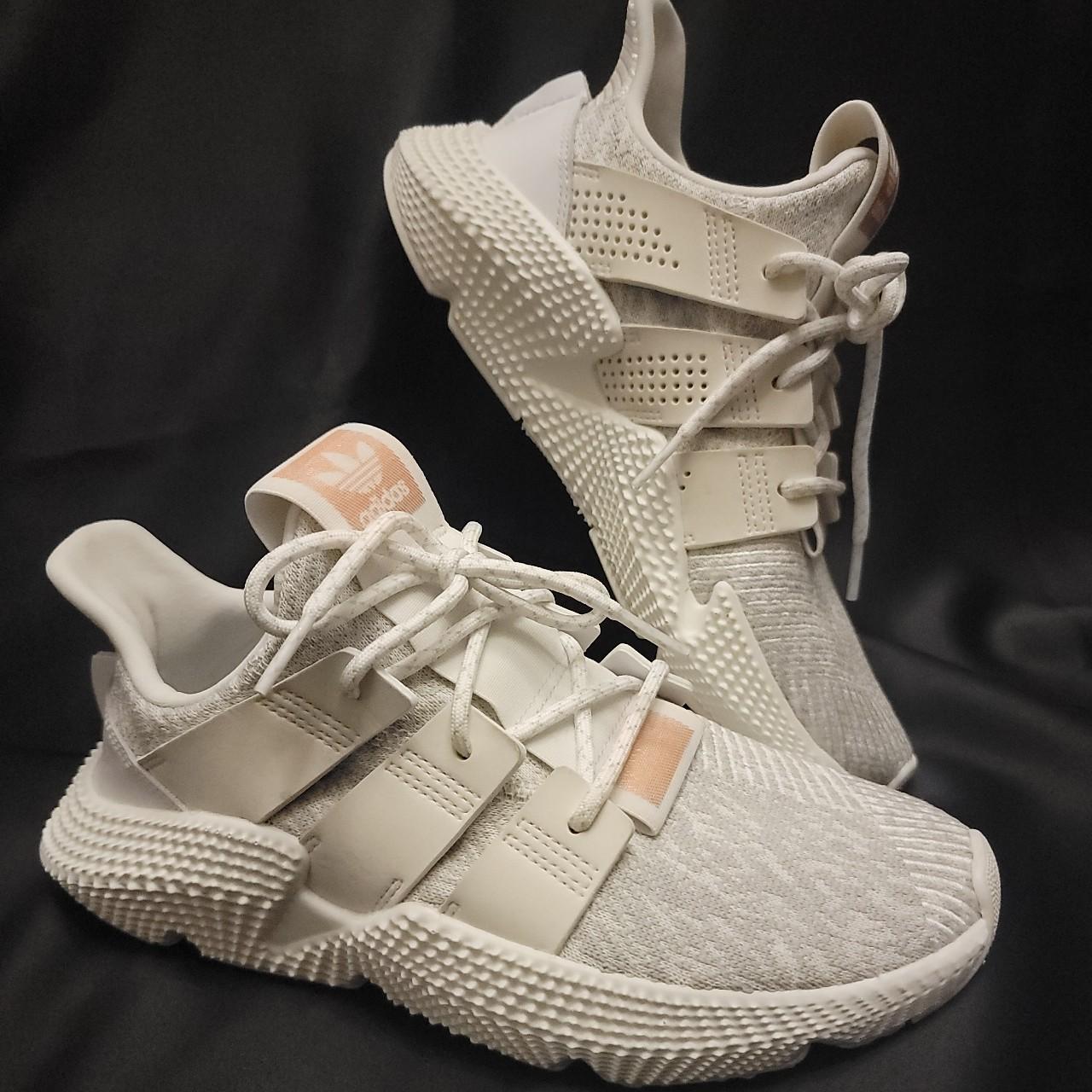 Adidas white prophere trainers online