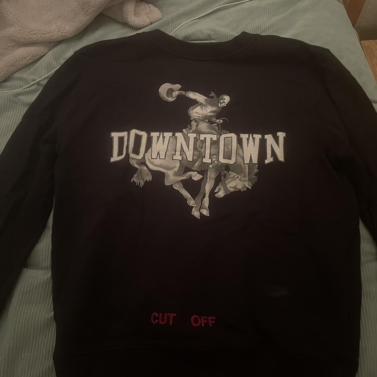 Off white downtown sweatshirt Depop