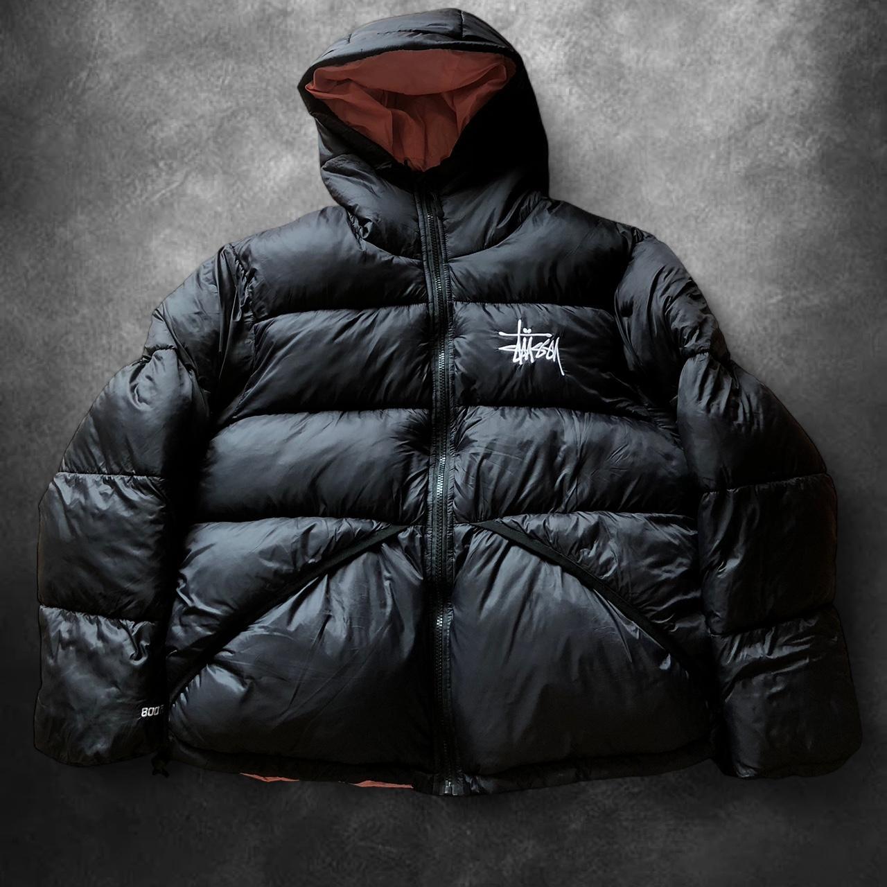 ジャケット・アウター 00s OLD STUSSY puffer jacket black Y2K 00s OLD STUSSY puffer jacket black Y2K
