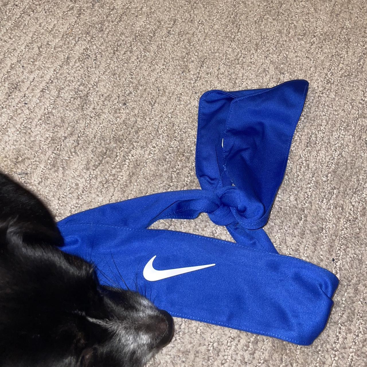 Nike ninja headband that my dog really likes. If you