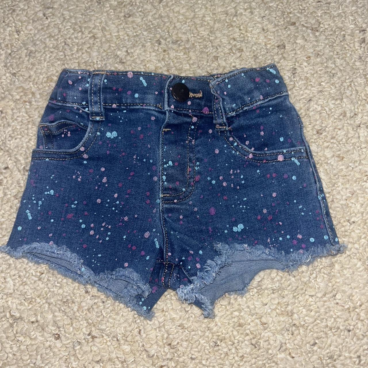 Garanimals Jean Shorts Size 3T Adjustable... Depop