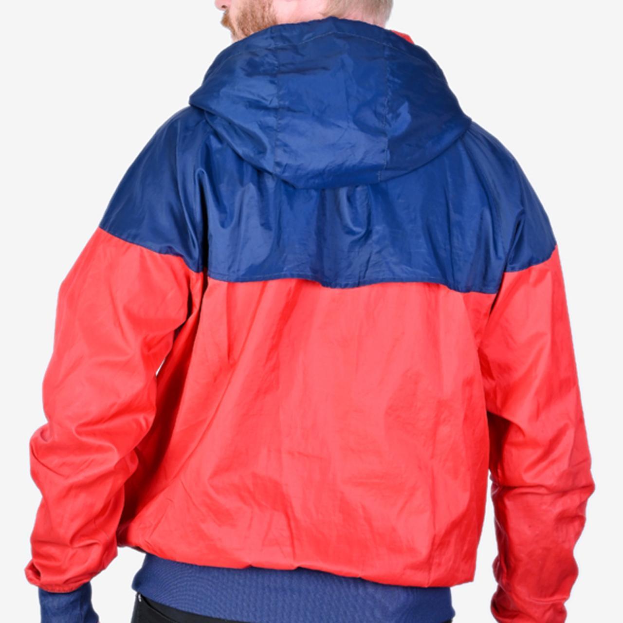 Nike Men's Red and Blue Jacket | Depop