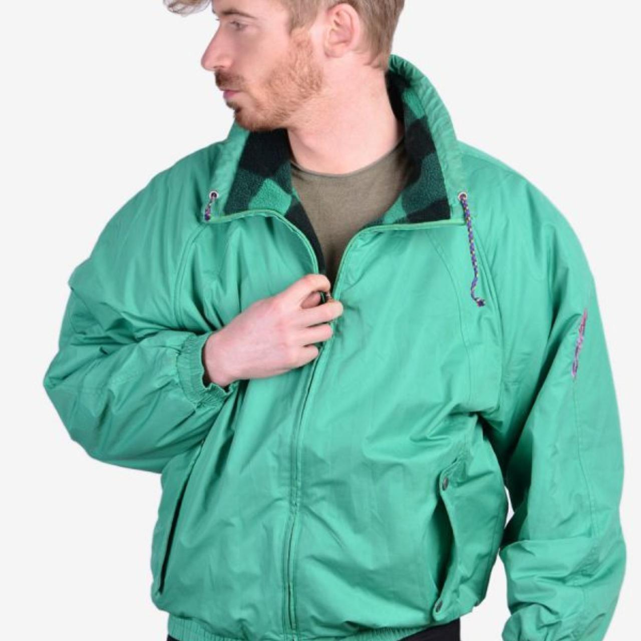 Fila Men's Green Jacket | Depop