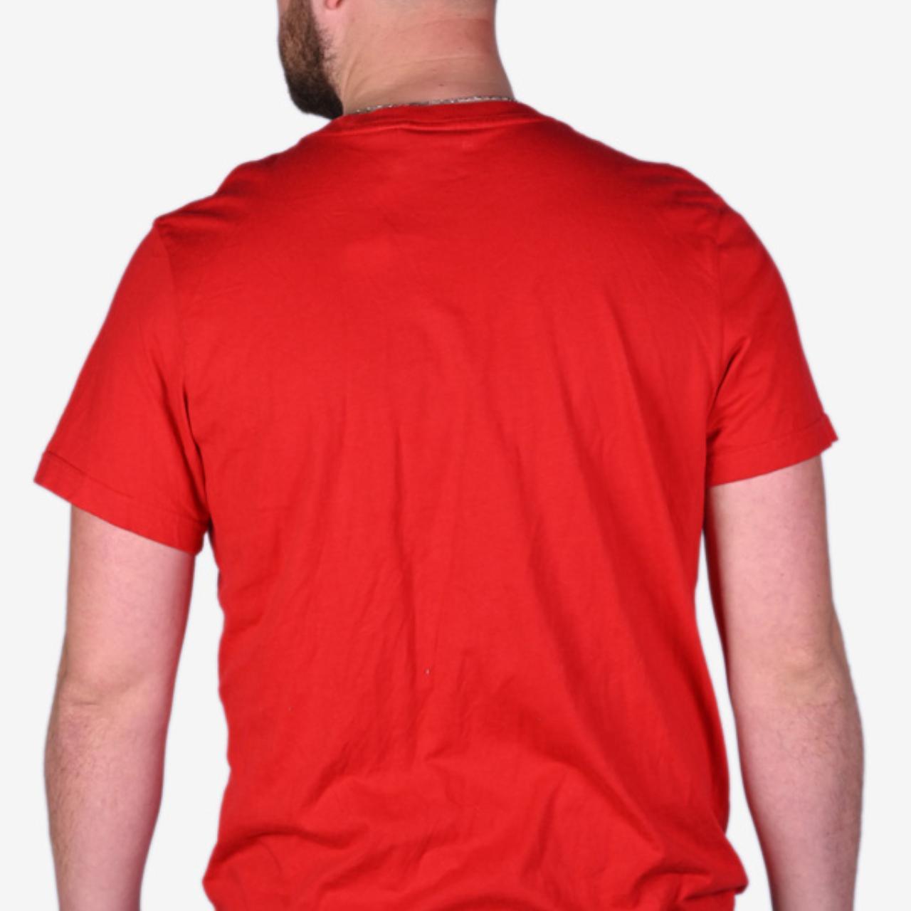 Adidas Men's Red Tshirt Depop