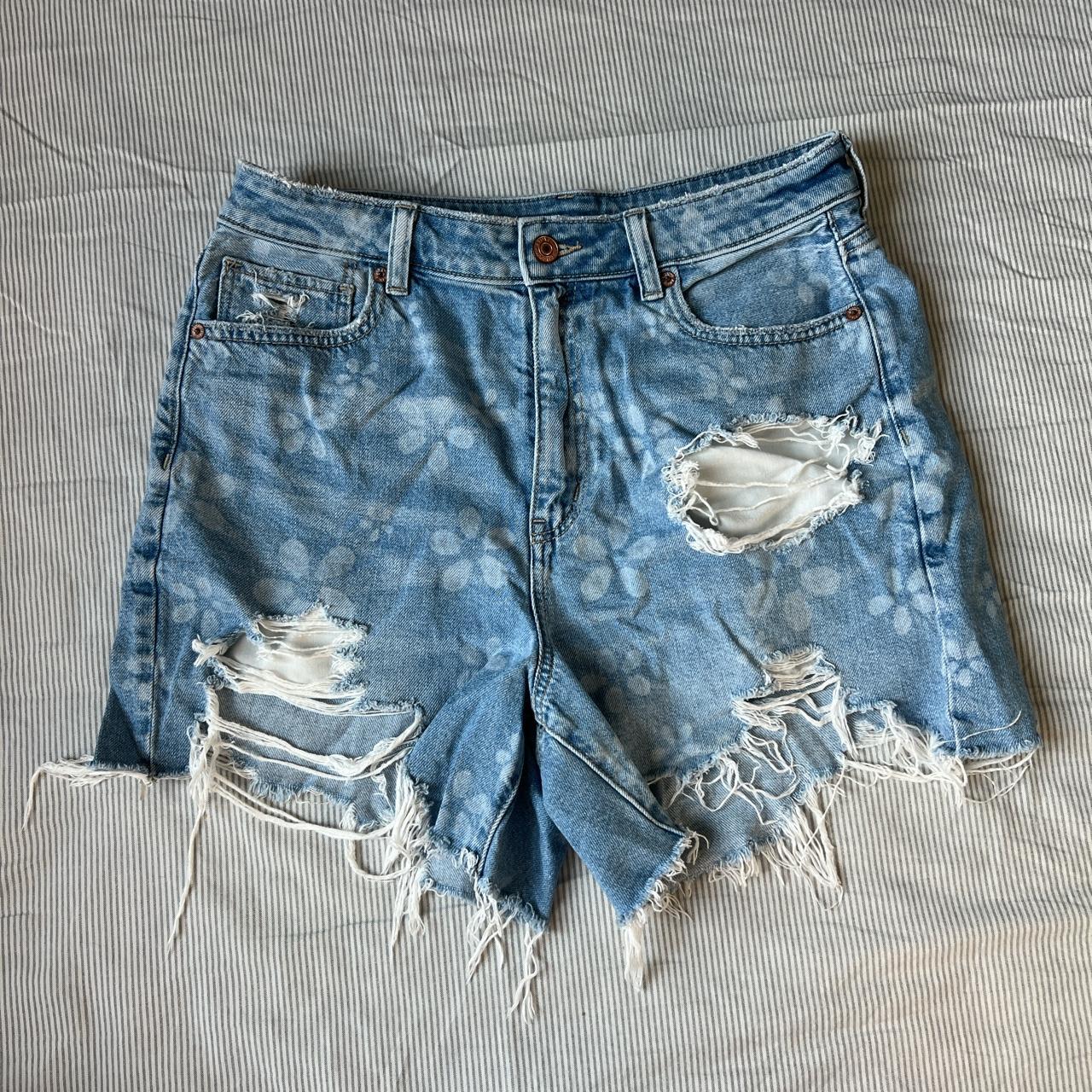 American Eagle Jean Shorts Americaneagle Depop