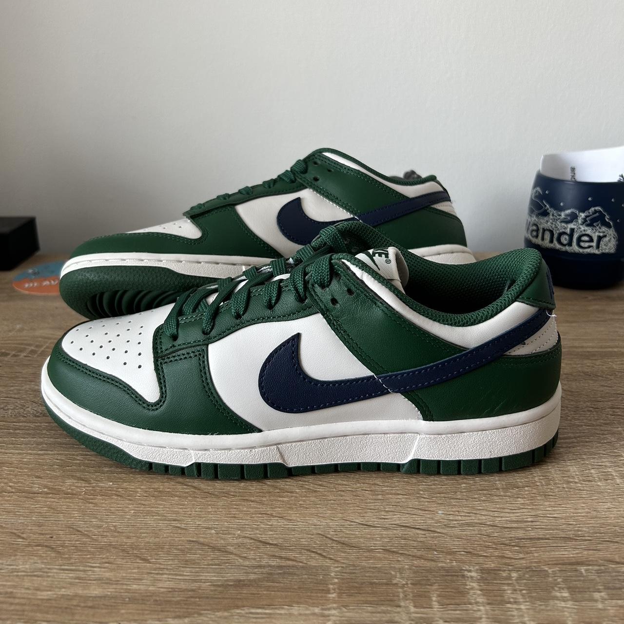 Nike Dunk Low Gorge Green Size: Uk5 (us7.5) Dswt - Depop