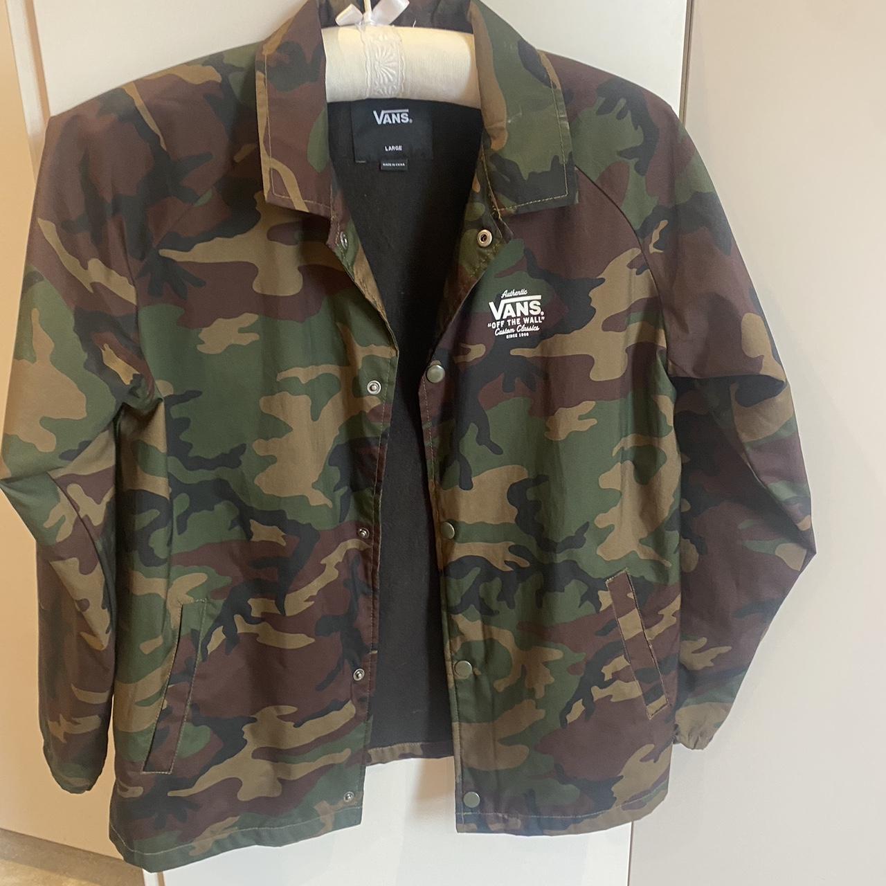 Vans torrey hot sale camo jacket